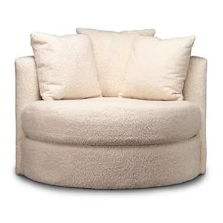 Round Swivel Chair